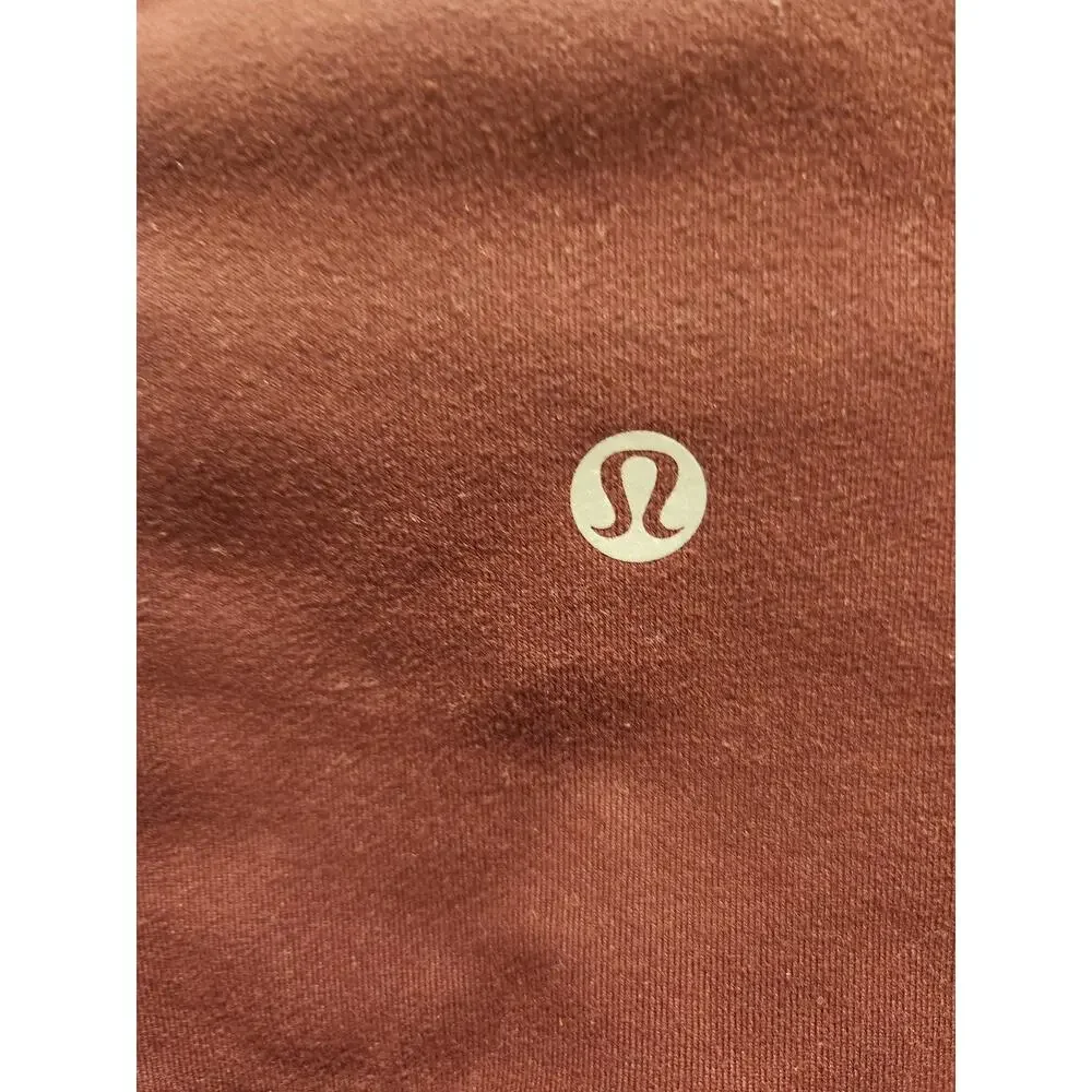 Lululmon Anew‎ Crop brown 24 insteam size 6